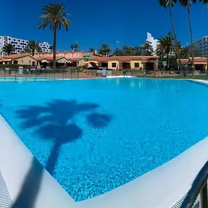 Bungalow Con Flamboyan En Maspalomas , Playa del Inglés España